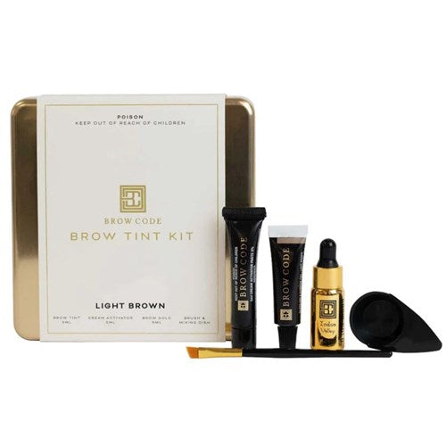 Brow Code Tint Kit - Light Brown